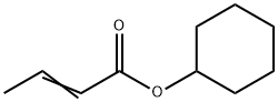 Cyclohexyl crotonate分子式结构图