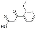 3-Oxo-3-phenylpropanethioic acid O-ethyl ester分子式结构图