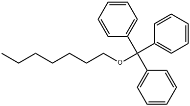 Heptyltrityl ether分子式结构图