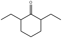 2,6-Diethylcyclohexanone分子式结构图