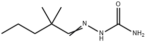 2,2-Dimethylvaleraldehyde semicarbazone分子式结构图