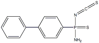 Diphenylphosphinothioyl isothiocyanate分子式结构图