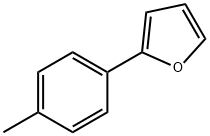 2-(4-METHYLPHENYL)FURAN分子式结构图