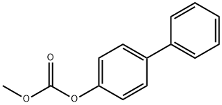 [1,1'-联苯] -4-基甲基碳酸酯分子式结构图