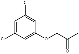 3,5-二氯苯氧基丙酮分子式结构图