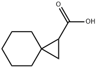 螺[2.5]辛烷-1-羧酸分子式结构图