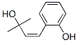 2-[(Z)-3-Hydroxy-3-methyl-1-butenyl]phenol分子式结构图