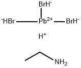 CH3CH2NH3PbBr3(EAPbBr3)分子式结构图