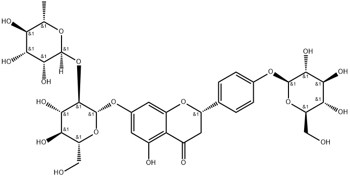 Naringin 4'-glucoside分子式结构图