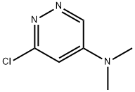 N,N-二甲基-6-氯-4-氨基哒嗪分子式结构图