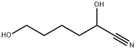 2,6-Dihydroxyhexanenitrile分子式结构图