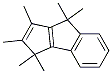 1,2,3,3,8,8-Hexamethyl-3,8-dihydrocyclopenta[a]indene分子式结构图