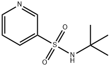 N-TERT-BUTYLPYRIDINE-3-SULFONAMIDE分子式结构图