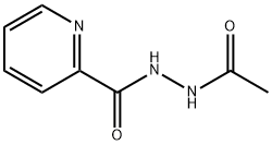 1-Acetyl-2-picolinoylhydrazine分子式结构图