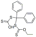 (Diphenylmethylenebisthio)bis(thioformic acid O-ethyl) ester分子式结构图