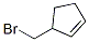 3-Bromomethyl-1-cyclopentene分子式结构图