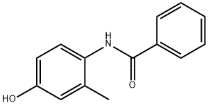 N-(4-hydroxy-2-methylphenyl)benzamide分子式结构图