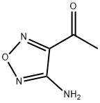 Ethanone, 1-(4-amino-1,2,5-oxadiazol-3-yl)- (9CI)分子式结构图