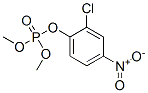 Phosphoric acid dimethyl 2-chloro-4-nitrophenyl ester分子式结构图