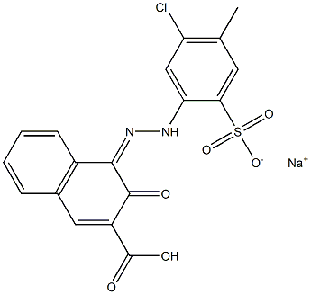 CIPIGMENTRED48,MONOSODIUMSALT分子式结构图