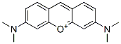 3,6-Bis(dimethylamino)xanthylium分子式结构图