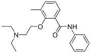 2-[2-(Diethylamino)ethoxy]-3-methyl-N-phenylbenzamide分子式结构图