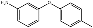 3-P-TOLYLOXY-PHENYLAMINE分子式结构图