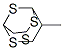 9-Methyl-2,4,6,8-tetrathiaadamantane分子式结构图