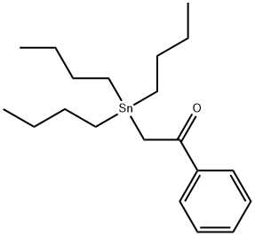 2-(三丁基锡烷基)苯乙酮分子式结构图