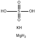 sulphuric acid, magnesium potassium salt分子式结构图