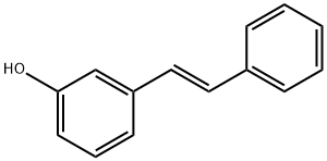 3-[(E)-2-PHENYLETHENYL]PHENOL分子式结构图