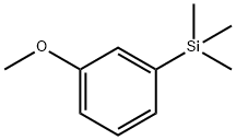 3-三甲基硅烷基苯甲醚分子式结构图