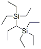 1,1-Bis(triethylsilyl)propane分子式结构图