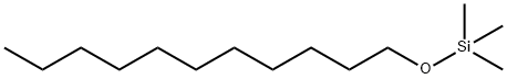 Undecyl(trimethylsilyl) ether分子式结构图