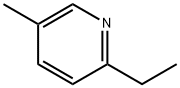 2-乙基-5-甲基吡啶分子式结构图