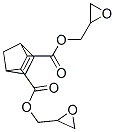 bis(2,3-epoxypropyl) bicyclo[2.2.1]hept-5-ene-2,3-dicarboxylate分子式结构图