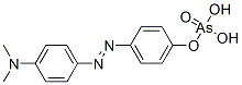 4-二甲氨基偶氮苯-4'-胂酸分子式结构图