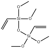 1,3-二乙烯基-1,1,3,3-四甲氧基二硅氧烷分子式结构图