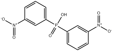 Bis(3-nitrophenyl)phosphinic acid分子式结构图