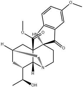 (20S)-20-Hydroxyvoaluteine分子式结构图