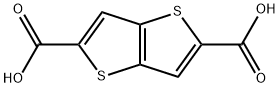 噻吩[3,2-B]噻吩-2,5-二羧酸分子式结构图