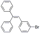 2-(3-Bromophenyl)-1,1-diphenylethene分子式结构图