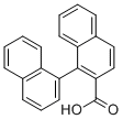 1-(1-NAPHTHYL)-2-NAPHTHOIC ACID分子式结构图