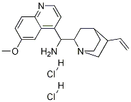 奎宁胺二盐酸盐分子式结构图