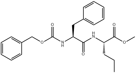 CARBOBENZYLOXY-L-PHENYLALANYL-L-NORVALINE METHYL ESTER分子式结构图