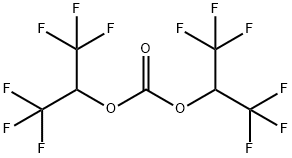 双六氟异丙基碳酸酯分子式结构图