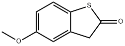 5-Methoxy-3H-benzo[b]thiophen-2-one分子式结构图