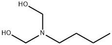 butyl(hydroxymethyl)amino]methanol分子式结构图