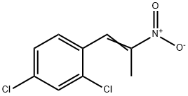 1-(2,4-DICHLOROPHENYL)-2-NITROPROPENE分子式结构图