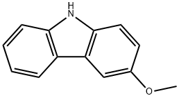 3-甲氧基咔唑分子式结构图